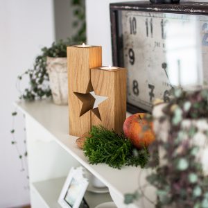 Holzdeko die ideale Geschenkidee in der Vorweihnachtszeit
