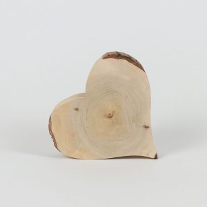 Herz aus Massivholz
