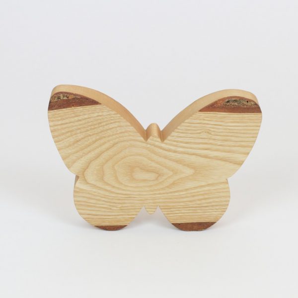 Schmetterlingsdeko aus Holz Osterdeko