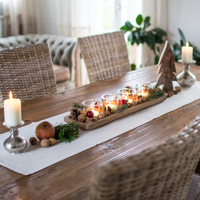 Weihnachtsdeko aus Holz