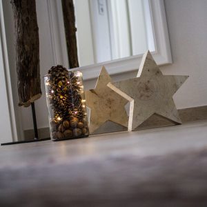 Weihnachtszeit - Sternenzeit - ideal zum dekorieren vor dem Haus