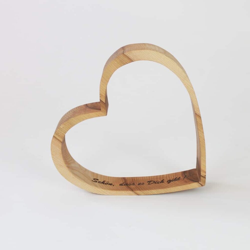 Geschenke aus Holz mit Wunschgravur