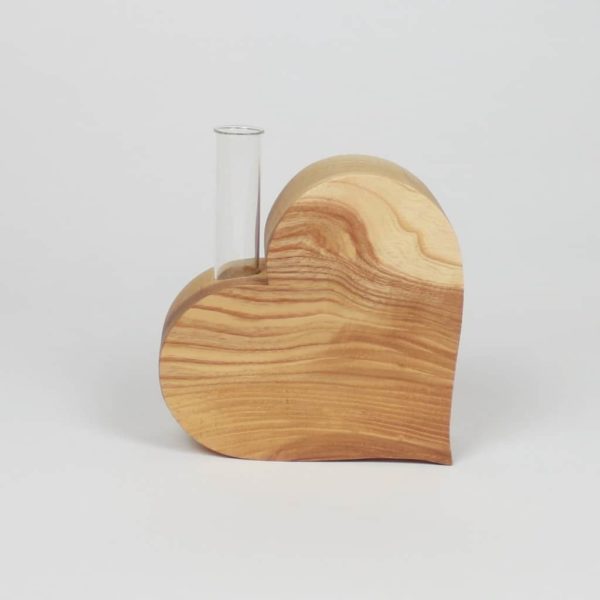 Herz extra dick Kernesche - Geschenke aus Holz