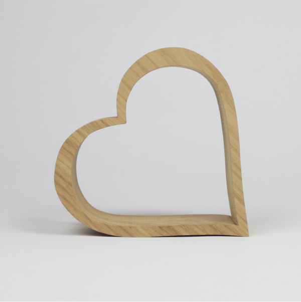Geschenke für Verliebte - Holzdeko handgemacht - Herzdeko